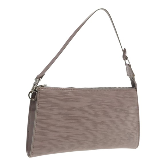 LOUIS VUITTON Epi Pochette Accessoires Accessory Pouch Lilac M52982 Auth 91729 - Picture 1 of 16